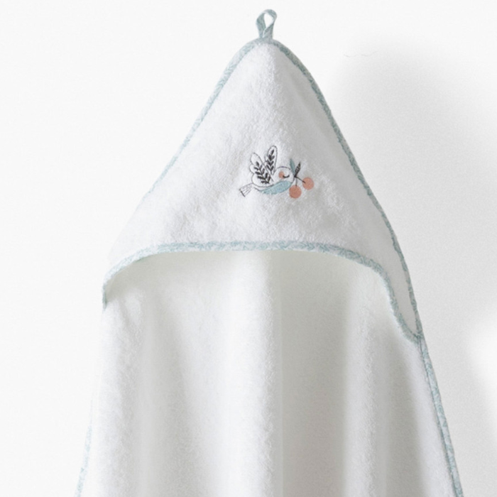 cadeau babyshower cape de bain