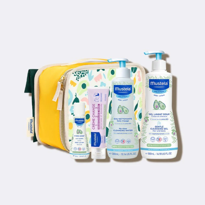 Cadeau de naissance produits de soin