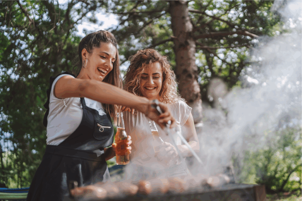 Un barbecue pour un mariage simple, gourmand et magique