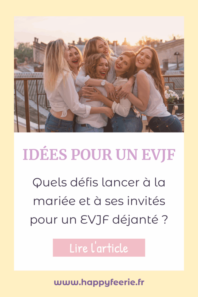 défis EVJF déjanté