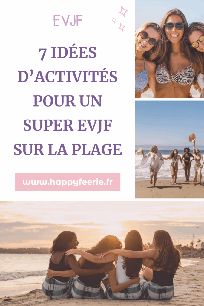 7 idées d'activités pour un super EVJF sur la plage