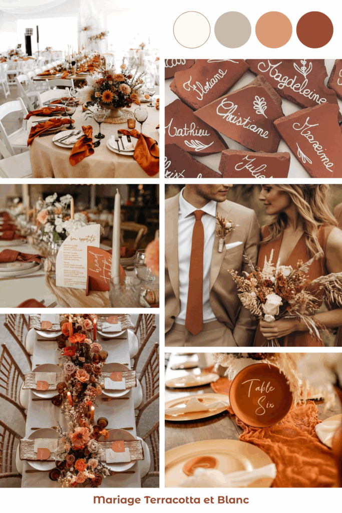 inspirations terracotta et blanc